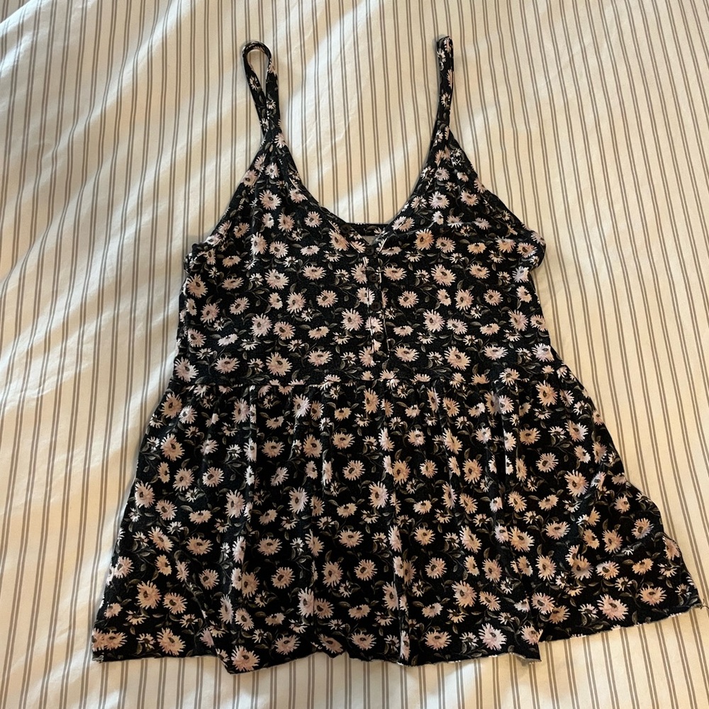 American Eagle Peplum Tank